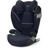 CYBEX Gold Seggiolino Solution S2 i-Fix, Per Auto Con e Senza ISOFIX, 100 - 150 cm, Per Bambini da circa 3 a 12 Anni (15 - 50 kg), Ocean Blue