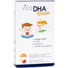 VitaDHA Brain Omega 3 Bambini 3+ Anni IFOS 5 Stelle (30 Jelly Morbide) - Senza Retrogusto di Olio di Pesce e Senza Zucchero - Gusto Fragola e Limone con Vitamina D3 e B