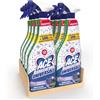ACE Spray Sgrassatore Universale, Senza Candeggina, Zero Aloni, Profumo di Fiori di Lavanda, 8 flaconi da 600 ml