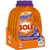 Sole Detersivo Lavatrice Lavanda Freschezza Naturale 205 Lavaggi, (5x41), Formula igienizzante, Detersivo Lavatrice Liquido Lavanda, rimuove le macchie a basse temperature