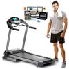 Generico SIXTUS Tapis Roulant Elettrico 20 km/h Professionale, INCLINAZIONE Automatica, Pieghevole, App KINOMAP Multiplayer, Bluetooth Altoparlanti USB/SD/JACK, 2HP (7HP Picco), Sensore Cardio SIX 3000