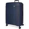 Movom Valigia grande blu 53 x 78 x 31 cm Rigido 4,58 kg Chiusura TSA Polipropilene 4,58 kg 108LExtensibile, blu, Taglia unica, Valigia grande