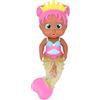 BLOOPIES Shimmer Mermaids Julia - Giocattolo da bagno e acqua da collezione Una sirena che schizza acqua e fa bolle! Giocattolo regalo per ragazze e ragazzi dai 18 mesi in su