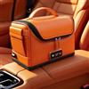 Generic Frigo Auto Mini Freezer Portatile Congelatori Portatili A Compressore 12v Funzioni Di Raffreddamento E Riscaldamento 4L Con Display Intelligente E Cerniera(Orange)