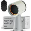 TUCO Cappa aspirante portatile estrattore cucina scrivania 3 velocità filtro alluminio rimovibile tazza di raccolta olio purificatore fumo per barbecue interno