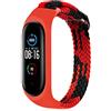 Gofl Cinturino per Xiaomi Mi Band 6/Xiaomi Mi Band 5,Nylon Elastica Sportiva Cinturino per Xiaomi Mi Band 7 - Intrecciato Bracciale Cinturini di Ricambio Compatibile con Xiaomi Mi Band 7/6/6 NFC/5/4/3