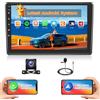 Hikity 2G+64G Autoradio Android 15 per Fiat Ducato 3/Peugeot Boxer 2/Citroen Jumper 2 2011-2022 con 9 Touch Screen, Radio 2 DIN con Wireless Carplay Android Auto RDS/FM Radio BT GPS WiFi+CAM+MIC