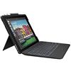 Logitech Slim Combo Cover iPad con Tastiera, Compatibile con iPad Pro 2a Generazione ‎‎2017 A1701, A1709, A1852, iPad Air 3a Generazione A2152, A2123, A2153, A2154, Layout Italiano Qwerty, Nero
