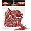 Cultura Del Chile Arbol Whole Dried Chillies 75g - All Natural, High Heat, Sharp, Smoky Flavour for Authentic Mexican Taste. Great for Birria Tacos, Soups, Salsa, and Enchiladas. Use in Mexican, Chinese and Thai Dishes