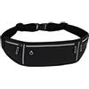 deegbbyi Marsupio Running, Marsupio Sportivo Impermeabile, Marsupio Fitness, Cintura Jogging per Sportivo, Cintura da Corsa Regolabile Leggero, per Corsa, Sportivo, Trekking, Fitness