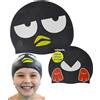 SWIMXWIN Cuffia Nuoto Silicone PENGUI Pinguino Bambino Bambina Cuffia Piscina Divertente Con Disegni Fantasia Donna Uomo Allenamento Aquagym Triathlon Pallanuoto Acque Libere Regalo Per Tutti