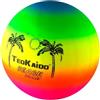 CUCUBA Pallone di Gomma da Acqua Volley Pallamano Pallanuoto da Allenamento o Partita Modello Rainbow