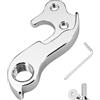 Kalexion Occhio di cambio per bicicletta Cube GH-085 - Occhiello del cambio per bicicletta, gancio posteriore del cambio per biciclette, Derailleur Hanger, gancio del cambio per bicicletta con 2 viti M4