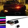 Huianpen Accessori auto 22 Strobe Cavaliere Flash Auto Fuoristrada Moto Rider Kit Striscia Della Luce 7-Color DC 12V 48 LED RGB Scanner PVC Flash
