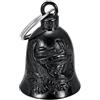 BOBIJOO JEWELRY - Fortunato campana di protezione del motociclo Biker triker fleur-de-Lis Croce D'Argento templare in acciaio inox 316l