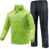 Tucano Urbano Set Antipioggia SEPIOVE Completo Impermeabile, Giacca e Pantaloni, Inserti Rifrangenti, Tasche Esterne, Sacchetto Riponibile Colore Giallo Nero (M)