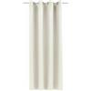 Gardinia Sehlbach Tenda pronta per l'uso con occhielli, Dimout uni, Bianco, 140 x 245 cm, A risparmio energetico in inverno, Termoresistente in estate, Coprente, Certificato Oeko-Tex, Facile da montare