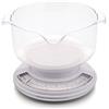KitchenCraft Bilancia meccanica piatta da cucina con ciotola grande, capacità 3 kg (6,5 lb)
