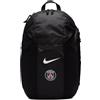 Nike Zaino Psg Nk Academy Bkpk - 2.3, Black/Black/White, FB2892-010, MISC