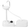 FANTASK Camping-waschbecken, WC da Campeggio Unisex Adulto, Bianco, 82 x 49 x 102cm