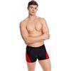 Aqua Speed Aqua-Speed Alex Aquashorts - Pantaloncini da Bagno da Uomo, Uomo, Pantaloncini da Bagno, 5908217625298, Nero/Grigio/Rosso., M