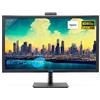 SIMPLETEK - Monitor 1080p da 27 Touch | Webcam, Microfono e Speaker integrati | Schermo Touchscreen Full HD | HDMI VGA Windows/MacOS/Linux