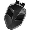 ViaGasaFamido Zaino LED Ciclismo per Moto Borsa per Casco con Guscio Rigido 3D Zaino Equitazione Impermeabile con Schermo a Colori Programmabile Fai-da-Te per Uomo