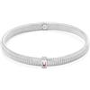 Tommy Hilfiger Jewelry Bracciale Rigido Elastico da Donna in Acciaio Inossidabile - Disponibile in Argento, Dorato, Oro Rosa o Bicolore