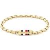 Tommy Hilfiger Jewelry Braccialetto a Catena da Uomo in Acciaio Inossidabile - Disponibile in Argento o Oro