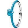 Pandora 193828C01-64 - Anello in argento Sterling, collezione Me, misura 64, Argento sterling, Turchese