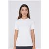Tezenis T-shirt Girocollo In Cotone Organico Donna Bianco