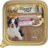 Stuzzy Monoprotein Alimento Umido per Cani Gusto Maiale, 99,9% Proteine Animali, 0,01% Proteine Vegetali, Cotto al Vapore, Alimento Completo per Cani, 16 x 100g