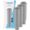 Wessper Cartucce Filtro Acqua per Macchina da Caffè Automatica, Filtro Acqua - Compatibile con Macchine da Caffè Krups F088, Nivona, Siemens, Bosch, AEG - Confezione da 3