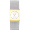 Calvin Klein Orologio Con Movimento Al Quarzo A Due Lancette da Donna Collezione CK PULSE con Cinturino in Maglia Metallica in Acciaio Inossidabile Argentato - 25100139