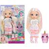Rainbow High Littles Rainbow Fantasy Fairies & Pet - Opal, Arcobaleno - Bambola Piccola Snodata di 14 cm e Animaletto Magico Gufo Ali di Fata Intercambiabili, Regalo C. età 4+