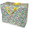 Rex London Grande borsa portaoggetti con cerniera, resistente e durevole, 55 x 48 x 28 cm, 70 l, design a scelta (giardino delle farfalle)