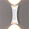 KAWELL 20W Creativo Moderno Lampada da Parete LED Applique da Parete Impermeabile IP65 Alluminio Lampada da Muro LED Interno Esterno per Camera da Letto Soggiorno Bagno Portico Corridoio Scale