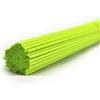 Ougual 100 Pezzi bastoni di ricambio per diffusore a fibre per profumo fragranza (Verde fluorescente, 20cm*3mm)