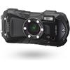Pentax Ricoh WG-80 Fotocamera Impermeabile Nera Antiurto Antigelo Antischiacciamento...