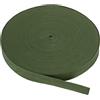 PATIKIL Nastri in Sbieco di Cotone 2cm 45m Nastro Cotone Twill Nastro Rilegatura Fettuccia Spina Pesce per Cucito Regalo Avvolgimento Artigianato Fai Da Te Esercito Verde