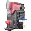 MEDION Macchina per granite (capacità 2,6 L, contenitore 1,9 L, slush maker per bevande, 5 modalità, tempo di preparazione 30-60 min, compressore), MD12090, argento