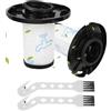 Goxiry 2 pezzi di ricambio ZR009007 Filtri per aspirapolvere robot rimovibili, ZR009007 Filtri per Rowenta X-Force Flex 11.60 Rowenta X-Force Flex 14.60 14.6 RH9890WO RH9879WO X Force Flex