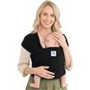 ELDOMA Marsupio per bebè, leggero, traspirante, con fionda per le mani libere, per neonati e bambini (3-15 kg)