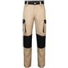 Velilla 103020B; Pantaloni Bicolore Multitasche; Colore Beige Sabbia e Nero; Taglie Europee 42 ; Taglie Italiane 46