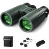 usogood 12x50 Binocolo Professionale con Grande Portata - Binocoli per Adulti con Prismi BaK-4 e Lenti FMC, Antiscivolo e Impermeabili, per Birdwatching, Caccia, Escursionismo, Concerti