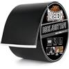TAPEBEAR Nastro Butilico Nastro Sigillante Impermeabile 100mm x 15m, Autoadesivo Nastro di Busile per Travi in Legno, Riparazione Tetto, Camper, Tubi, Giunti