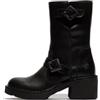 Fly London P211192001 NATY192FLY Stivale alla Moda Donna, Nero, 35 EU