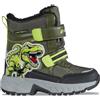 LOTTO Nutak Tex K Unisex Kids, Stivali da Neve, Navy Grey, 28 EU