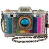 MARY FRANCES Donna Vita in Colore Borsa Crossbody Multicolore/Onde del Mare (Ocean Tides), Multicolore/Onde del Mare
