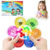 JoyPlus Giocattoli Sensoriali di Ordinamento dei Colori, Giochi Sensoriali Gioco Gel Anti Stress Autismo Giocattoli, Giocattolo da Viaggio Silenzioso per Bambini Ragazzi Ragazze di 3+ Anni